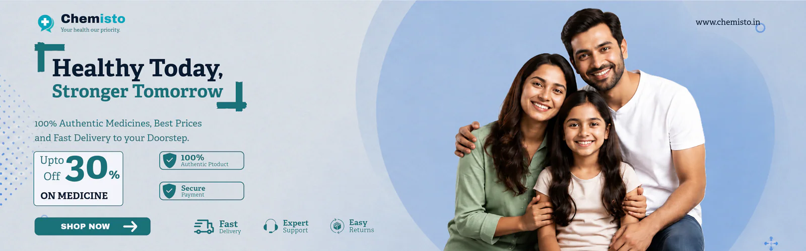 Chemisto promotional banner 1